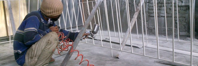 Proses Produksi di ASIA Bengkel Las