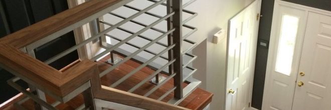 Railing Tangga Besi Minimalis